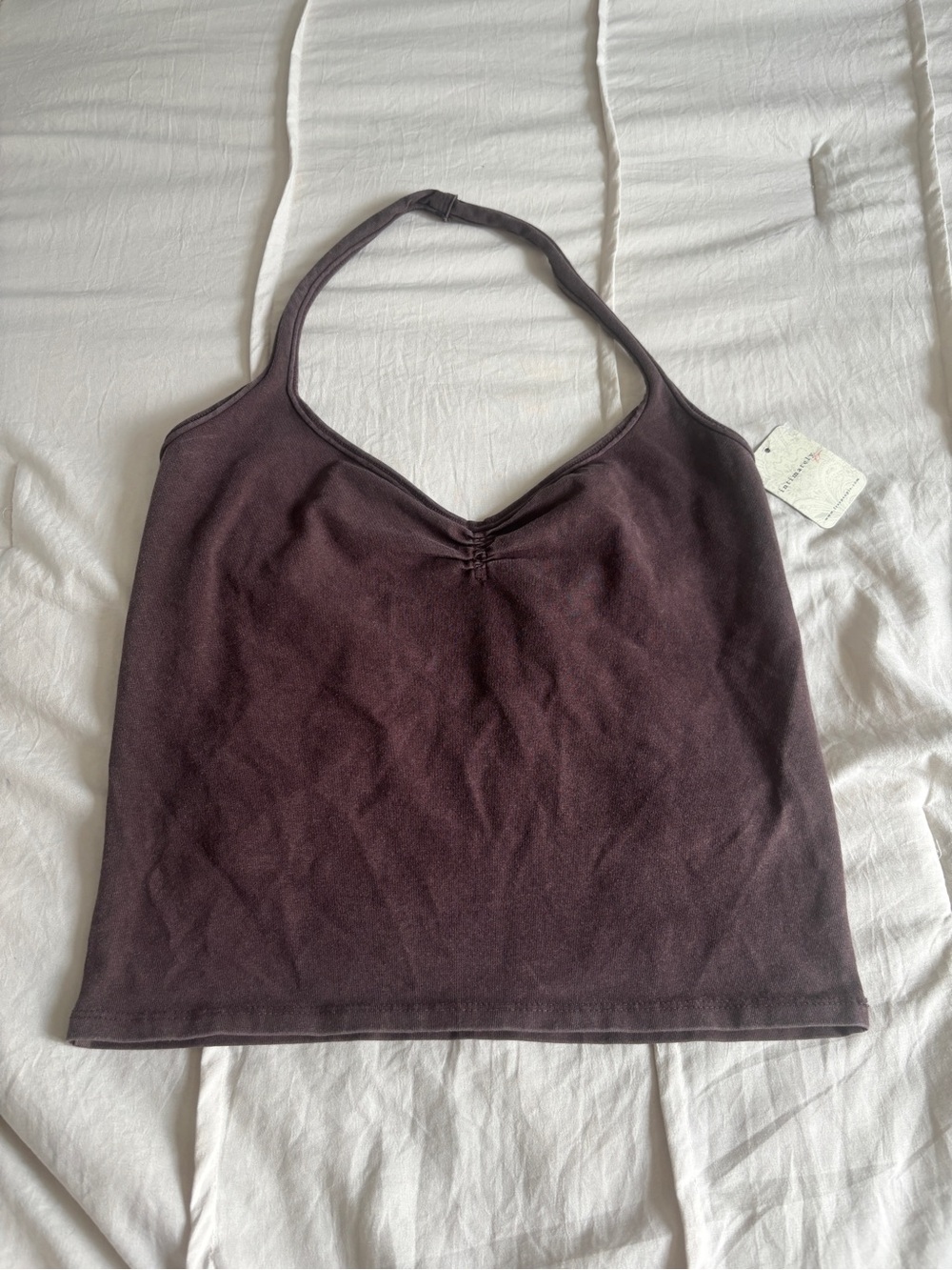 Brown Free People Tank
